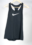 Ladies Nike Dri-Fit Black Logo Athletic Tank- Size Medium