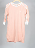 Ladies Adidas Peach Three-Quarter Sleeve Jersey Dress- Size Medium