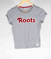 Girls Roots T-Shirt- Size 11/12 Years