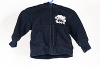 Boys Roots Zip Up Hoodie- Size 3/6 Months