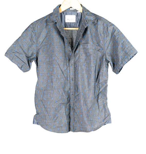 Boy's Paper Denim & Cloth Button Up- Size 10/12 Years