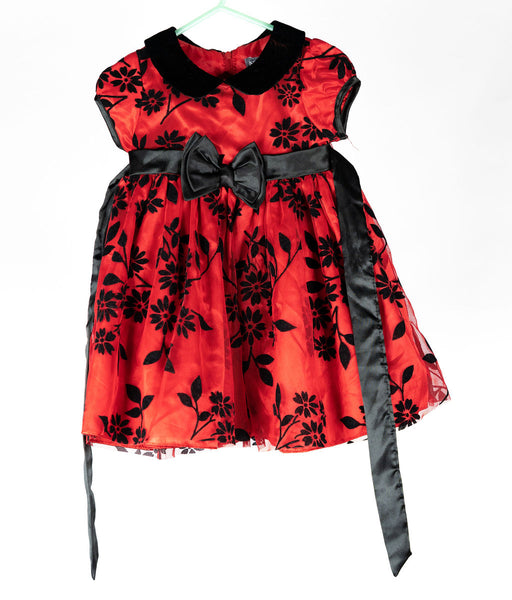 Girl's Newberry Leafy Print Dress- Size 18 Months