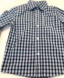 Boys Toddler French Toast Button Up- Size 4T