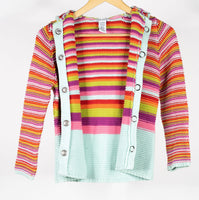 Girls Lydia Jane Button Up Sweater- Size 6X