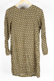 Ladies H&M Long Sleeved Pattern Dress- Size 6