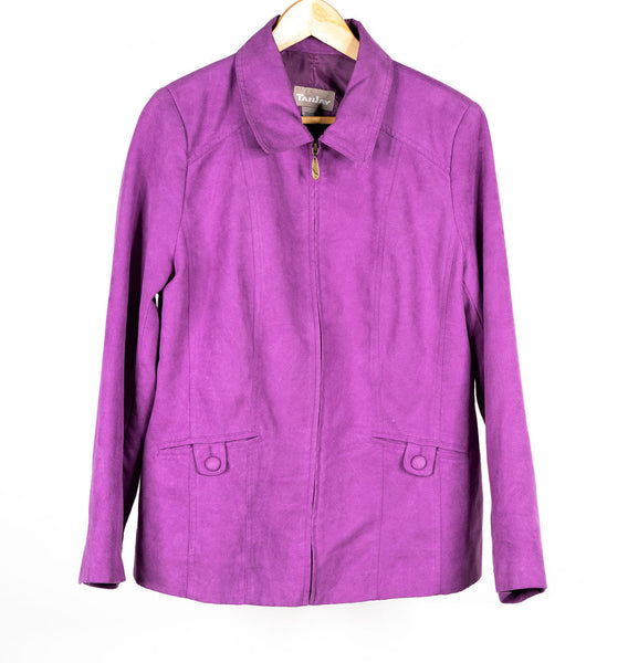 Ladies Tanjay Vintage Zip Up Coat/Blazer- Size 14